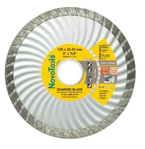 Diamantscheibe NovoTools Basic 125 x 22,23 mm, Turbowelle
