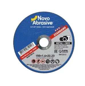 Trennscheibe NovoAbrasive Standard 41 150 x 1,6 x 22,23 mm, für Metall