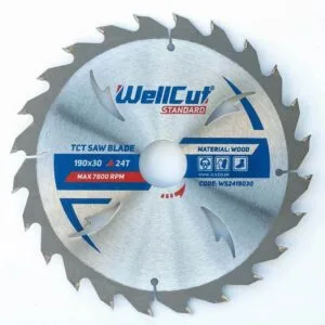 Sägeblatt WellCut 190x30, 24 Zähne