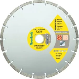 NovoTools Basic Diamanttrennscheibe 230 x 22,23 mm, Segment