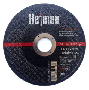 Trennscheibe Hetman 41 125 x 1,2 x 22,23 mm, für Metall