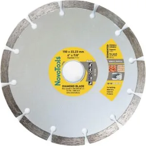 NovoTools Basic Diamanttrennscheibe 150 x 22,23 mm, Segment