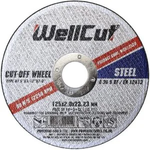 WellCut Trennscheibe 125 x 2,0 x 22,23 mm, für Metall