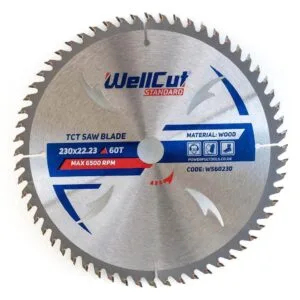Sägeblatt WellCut 230x22,23 mm, 60 Zähne