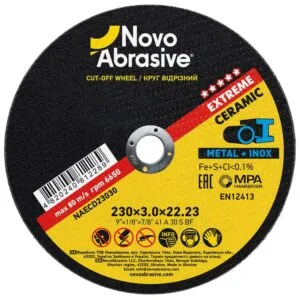 Trennscheibe NovoAbrasive Extreme 41 230 x 3,0 x 22,23 mm, für Metall