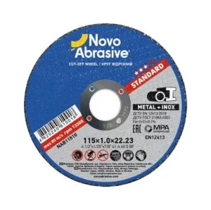 Trennscheibe NovoAbrasive Standard 41 115 x 1,0 x 22,23 mm, für Metall