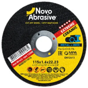 Trennscheibe NovoAbrasive Extreme 41 115 x 1,6 x 22,23 mm, für Metall