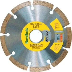 NovoTools Standard-Diamantscheibe 125 x 22,23 mm, Segment
