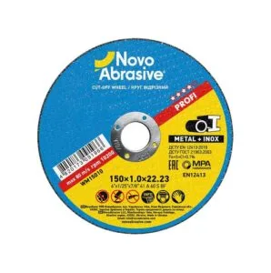 Trennscheibe NOVOABRASIVE 41 150 x 1,0 x 22,23 mm, für Metall
