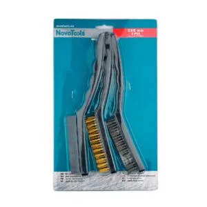 NovoTools Mini-Pinselset 220 mm, 3-teilig.
