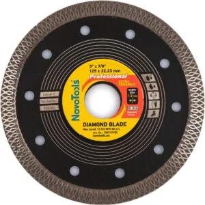 Diamantscheibe NovoTools Profi 125 x 22,23 mm, Extra Keramik