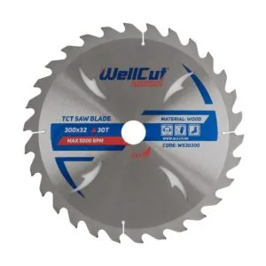 Sägeblatt WellCut 300x32, 30 Zähne