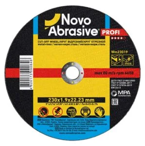 Trennscheibe NOVOABRASIVE 41 230 x 1,9 x 22,23 mm, für Metall