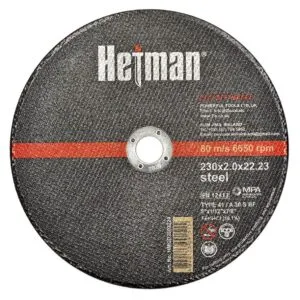 Hetman 41 Trennscheibe 230 x 2,0 x 22,23 mm, für Metall