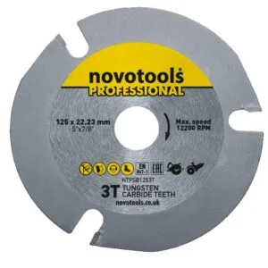 Sägeblatt NovoTools Professional 125x22,23 mm, 3T