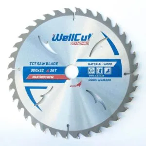 Sägeblatt WellCut 300x32, 36 Zähne