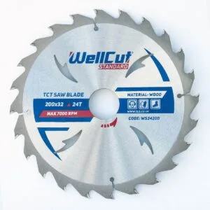 Sägeblatt WellCut 200x32, 24 Zähne
