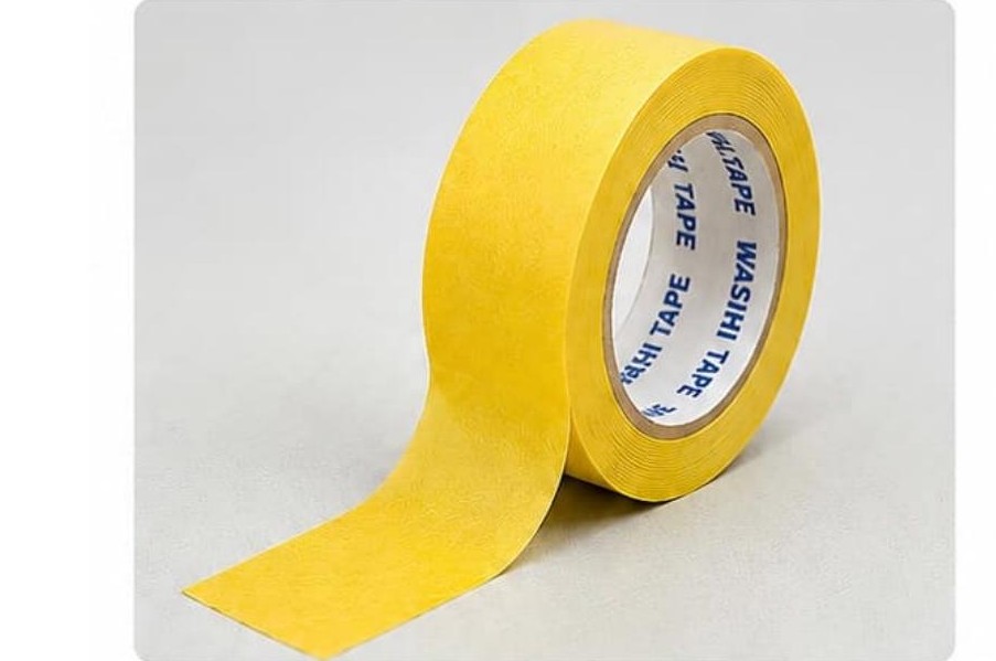 Washi-Maskierband 01WT-Y, Gelb