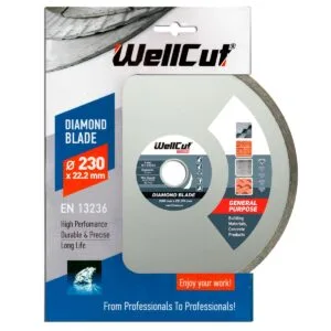 WellCut Diamanttrennscheibe 230 x 22,23 mm, Fliesen