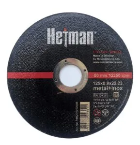 Trennscheibe Hetman 41 125 x 0,8 x 22,23 mm, für Metall
