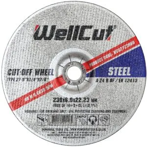 Schleifscheibe WellCut 27 230x6,0x22,23 mm, für Metall
