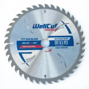 Sägeblatt WellCut 185x20, 40 Zähne