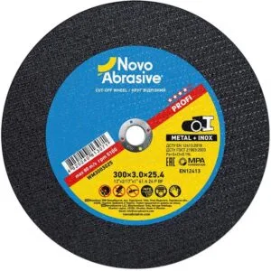 Trennscheibe NOVOABRASIVE 41 300 x 3,0 x 25,4 mm, für Metall