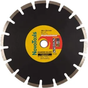 Diamanttrennscheibe NovoTools Profi 300 x 25,4 mm, Asphalt