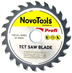 NovoTools 125x22,23mm 24T Sägeblatt