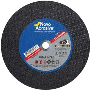 Trennscheibe NovoAbrasive Standard 41 400 x 3,5 x 25,4 mm, für Metall