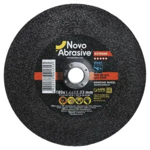 Schleifscheibe NovoAbrasive Extreme 27 180 x 6,0 x 22,23 mm, für Metall