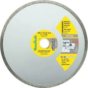 Diamanttrennscheibe NovoTools Basic 230 x 22,23 mm, Fliesen