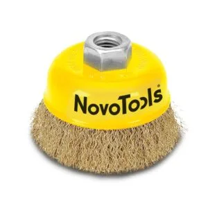 NovoTools 125 mm Endbürste, Welldraht