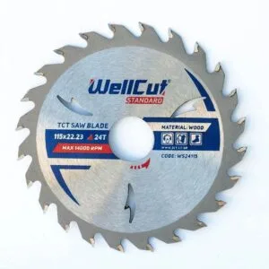 WellCut Sägeblatt 115 x 22,23 mm, 24 Zähne