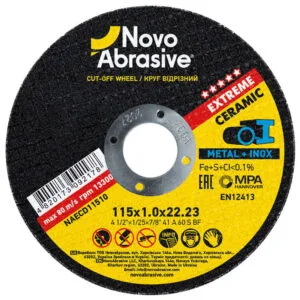 Trennscheibe NovoAbrasive Extreme 41 115 x 1,0 x 22,23 mm, für Metall