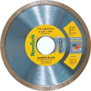 Diamantscheibe NovoTools Standard 115 x 22,23 mm, Fliesen