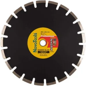 Diamanttrennscheibe NovoTools Profi 350 x 25,4 mm, Asphalt