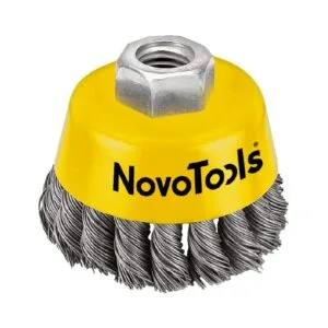 Endbürste NovoTools 65, geflochtener Draht