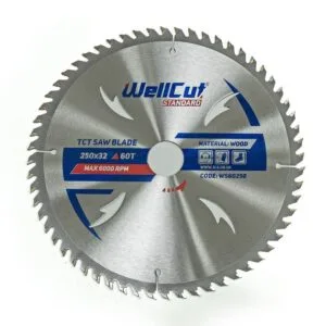 Sägeblatt WellCut 250x32, 60 Zähne