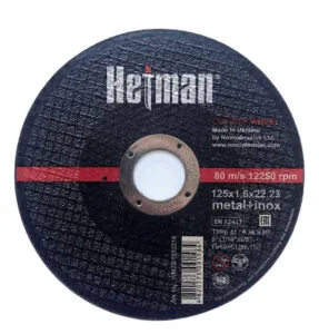 Trennscheibe Hetman 41 125 x 1,6 x 22,23 mm, für Metall