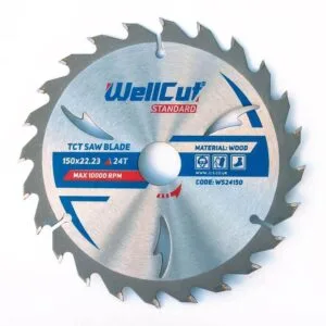 WellCut Sägeblatt 150 x 22,23 mm, 24 Zähne